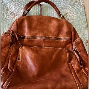 Italian Leather Backpack